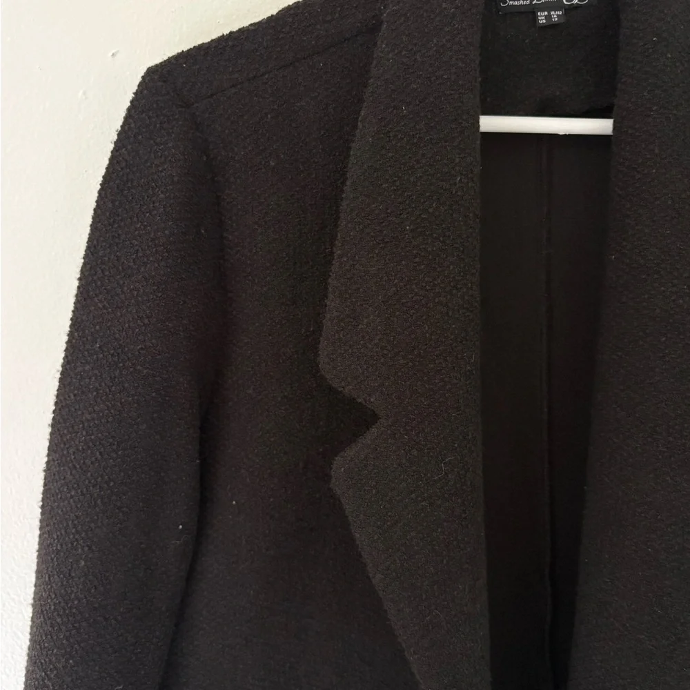 Elegant Black Women's Blazer Jacket - Picture 1 of 4